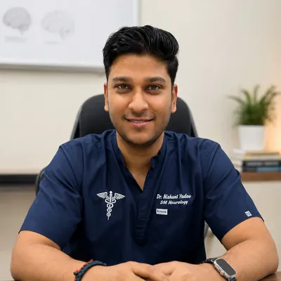 Dr. Nishant Yadav, DM Neurology, at J.K. Hospital Khalilabad